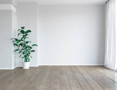 modern tasarım iç tasarım güzel alan 3D illüstrasyon