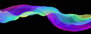 Dalga faabric şekil renk arka plan. Tasarımınız için sanat tasarımı 