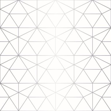 Dikişsiz soyut geometrik desen. Gümüş arka plan. Vektör seamless modeli