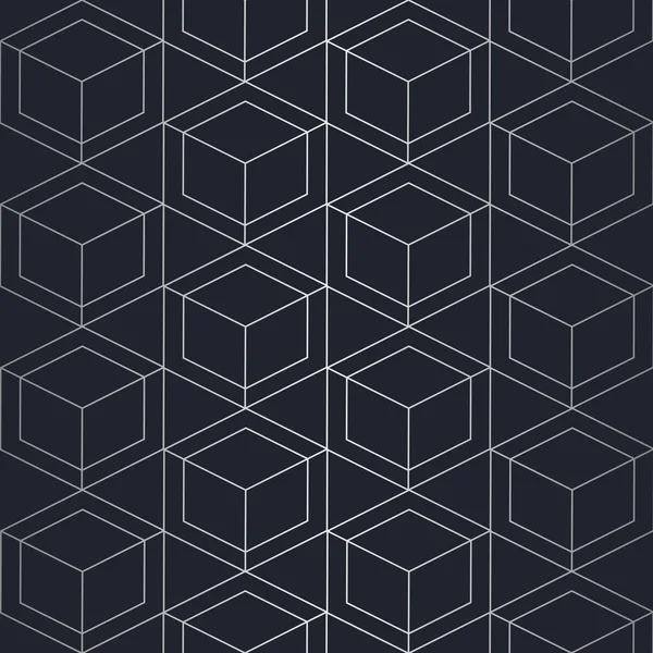 Dikişsiz soyut geometrik desen. Gümüş arka plan. Vektör seamless modeli