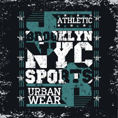 New York tipografisi, tasarım grafiği, tişört baskıcısı NYC