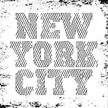 New York tipografisi, tasarım grafiği, tişört baskıcısı NYC