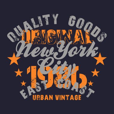 T-shirt New York, spor tasarım, new york moda
