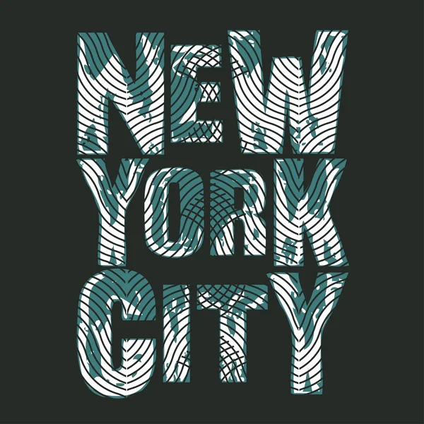 デザイン グラフィック 印刷人ニューヨーク オリジナル デザイン服 服のグラフィック デザイン シャツ ニューヨーク ニューヨーク — ストック写真