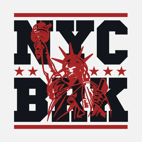 New York typography, t-shirt Brooklyn, design graphic, printing man NYC, original design clothing