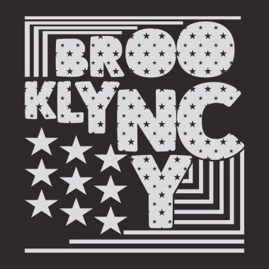 New York tipografi, tasarım grafik, t-shirt baskı adam Nyc, özgün tasarım giyim, grafik tasarım, spor amblemi