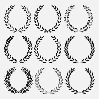 simge defne çelengi, spotrs tasarım - illüstrasyon koyu ayarla