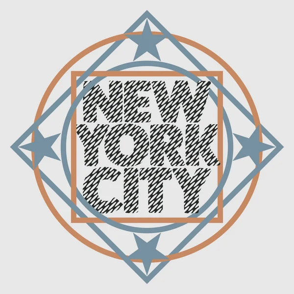 New York typography, design graphic, t-shirt printing man NYC, original design clothing