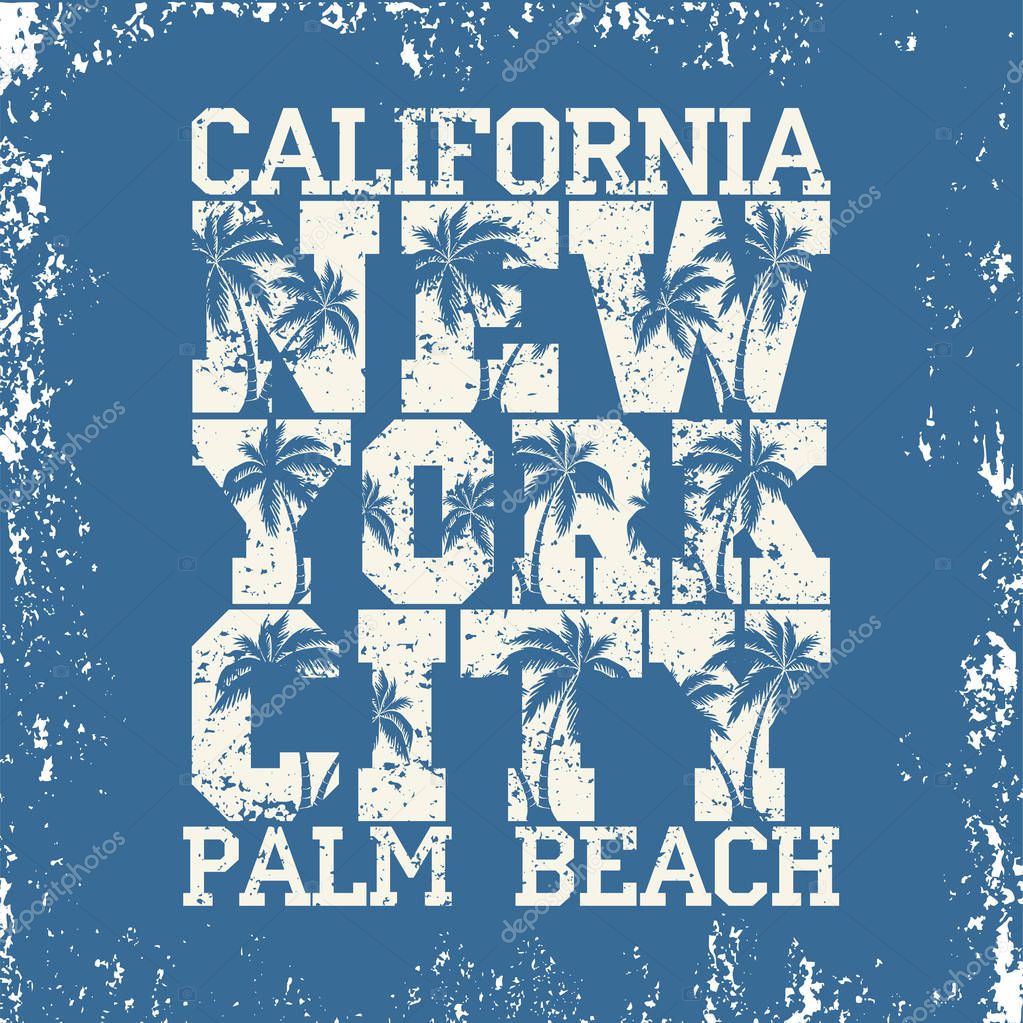 t-shirt  los angeles california , Sport wear, sport surfing typography emblem, t-shirt stamp graphics, vintage tee print, athletic apparel design
