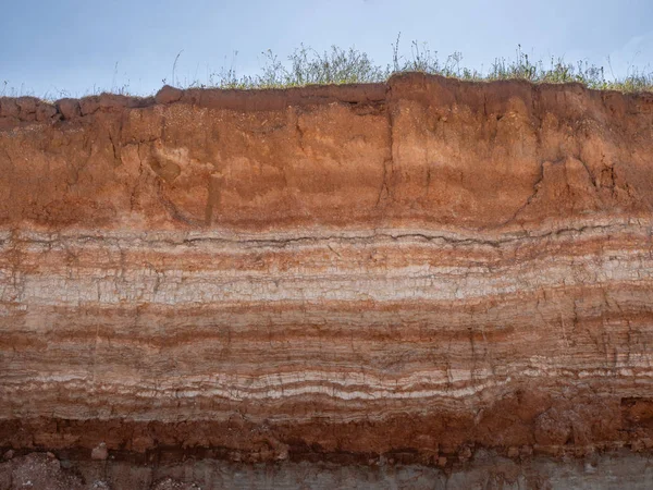 Naturliga snittet av jord — Stockfoto