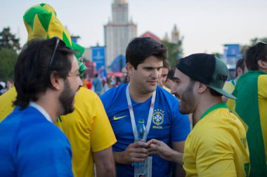 16 Haziran, Moskova, Rusya Federasyonu. Moskova FIFA Fan Fest