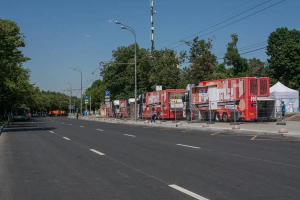 16 Haziran, Moskova, Rusya Federasyonu. Moskova FIFA Fan Fest