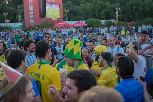 16 Haziran, Moskova, Rusya Federasyonu. Moskova FIFA Fan Fest