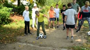 Pereslavl-Zalessky, Rusya Federasyonu, Sentember 2018: Çocukların evde çocuk oyun.