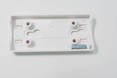 Güvenlik ve Yangın sensörleri ve alarm donanımları beyaz arka plan üzerinde. sinyal için bileşenleri. Güvenlik ve Yangın sensörleri ve alarm donanımları beyaz arka plan üzerinde. sinyal için bileşenler.