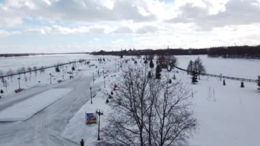 Yaroslavl, üstten görünüm ana konumlar