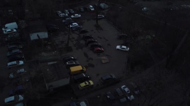 Distritos Moscou Pôr Sol Tarde Primavera — Vídeo de Stock