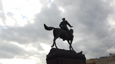Georgy Zhukov anıtından Moskova Devlet tarihi Müzesi