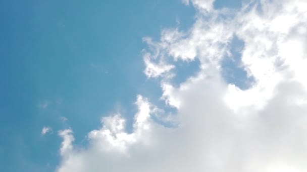 Hermoso Cielo Azul Con Nubes Background Sky Nubes Clouds Sky — Vídeo de stock