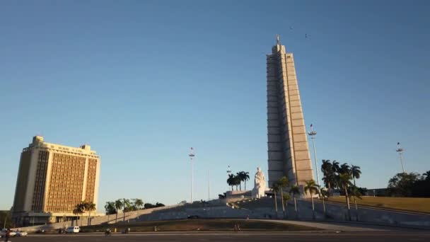 Havana Een Iconische Populaire Toeristische Bestemming Oude Straten Van Havana — Stockvideo