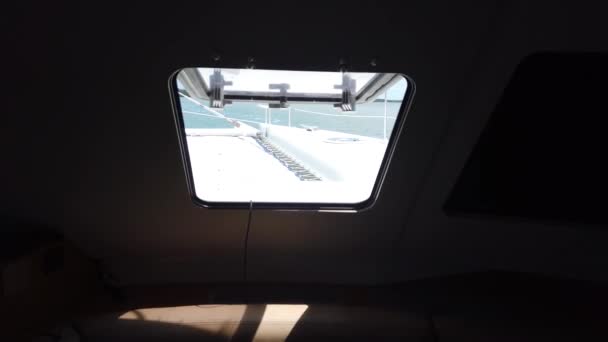 Tekne Katamaran penceresine göz atın