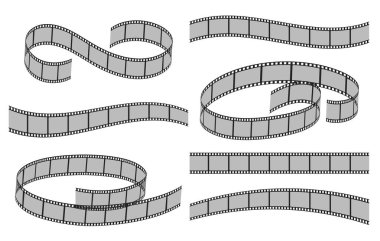 Film eski film karesi seti