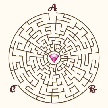 Labirent labyrinth yolu oyunu