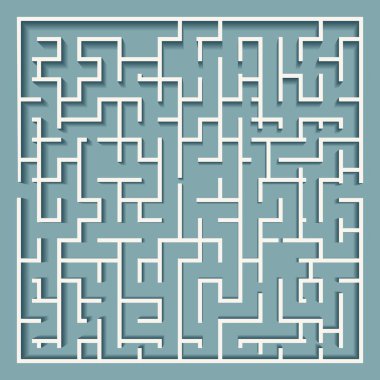 Kare labirent maze