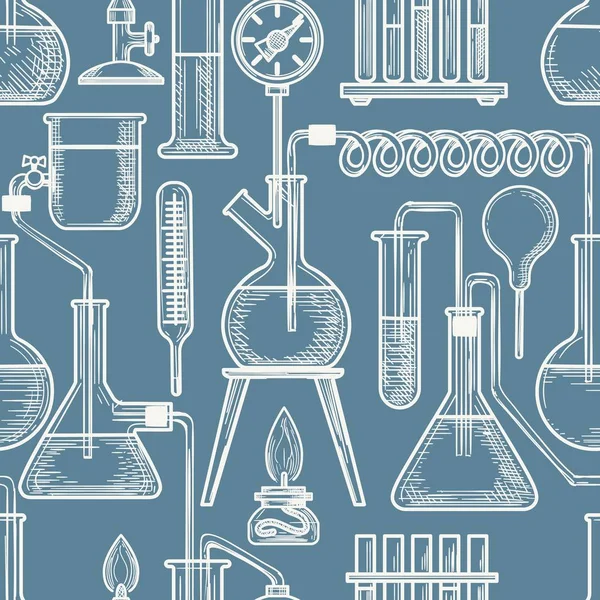 Химический рисунок — стоковый вектор