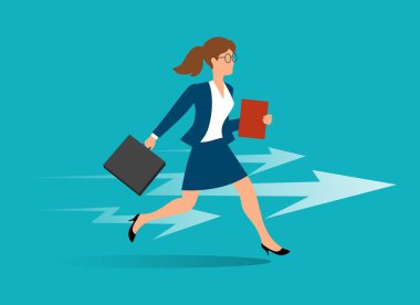 çalışan iş kadını