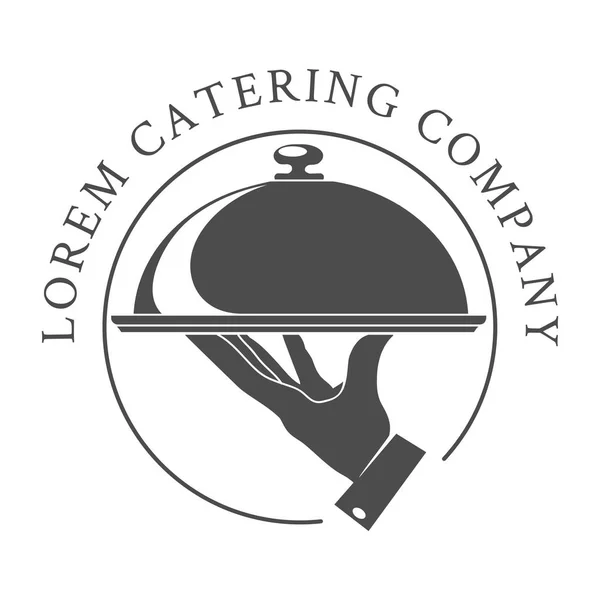 Catering Logo Emblem — Stockvektor