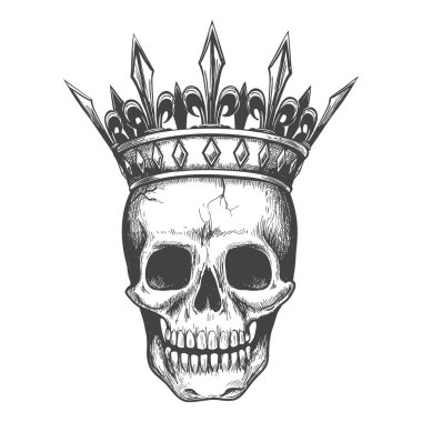 Taç çiziminde kafatası