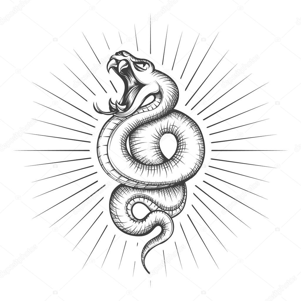 Vettoriale stockTatuaggio serpente a sonagli di ©vectortatu #307943516, image size:1024x1024