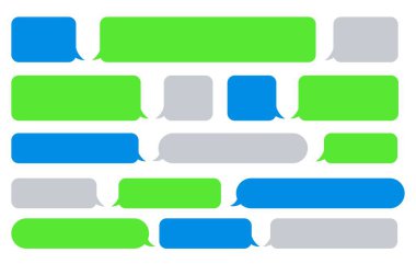 Sms ileti baloncukları