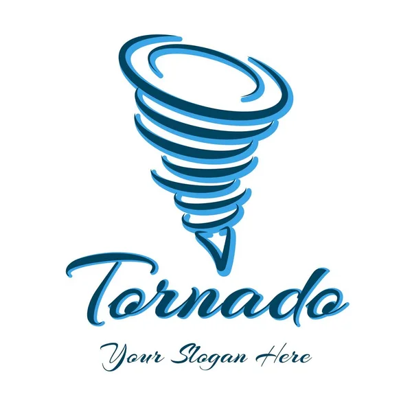 Tanda logo Whirlwind - Stok Vektor