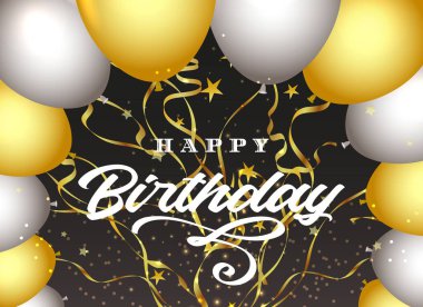 Mutlu yıllar karanlık arka plan