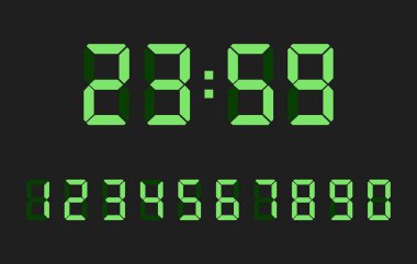 Saat ekran numaraları