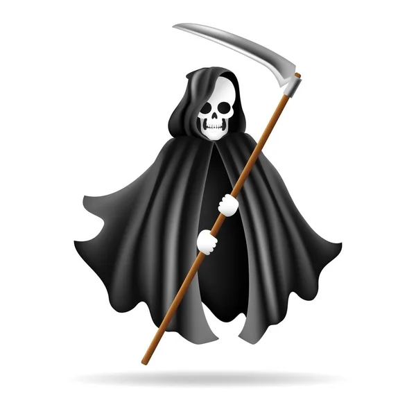Grim reaper character — Stock Vector