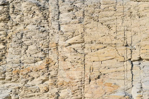 Zerstörte Gesteinsstruktur Geologische Scheibe — Stockfoto