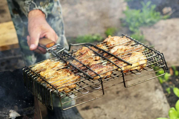 グリルのバーベキュー 肉料理 — ストック写真