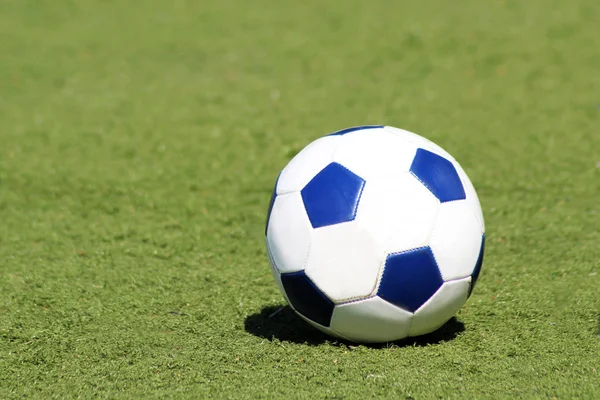 Traditioneller Fußball Auf Dem Fußballplatz Sport — Stockfoto