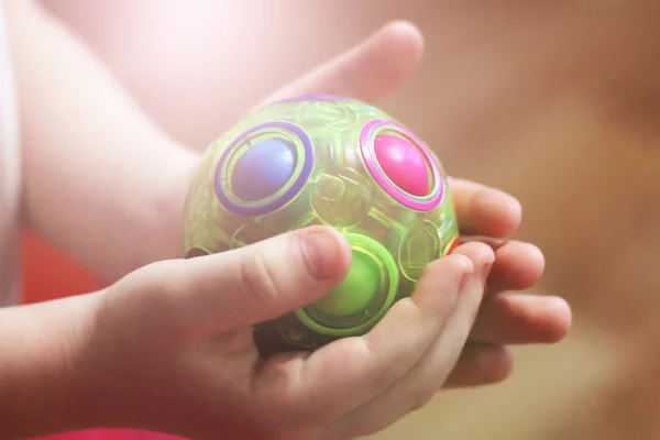 Fidget Ball Jogos Educativos Tão Perto — Fotografia de Stock