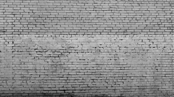 Witte Zwarte Bakstenen Muur Perfect Als Achtergrond Retro — Stockfoto