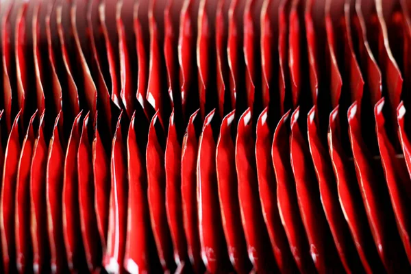 Πολλά Φακελάκια Τσαγιού Κουτί Κόκκινο Χρώμα — Φωτογραφία Αρχείου