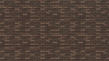 Duvar kağıdı arkaplanı ya da kapak sayfası için tuğla deseni küçük kahverengi