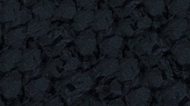 İç döşeme ve duvar malzemeleri için taş desenli koyu gri