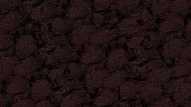 İç döşeme ve duvar malzemeleri için taş desenli koyu kahverengi