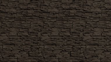 Kalıplı Kahverengi Taş Duvar Arka plan Kırsal Cazibe ve Dayanıklı De