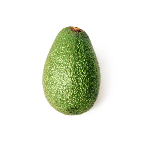 Avakado Vit Bakgrund Evergreen Frukt Växt Arter Släktet Perseus Laurel — Stockfoto