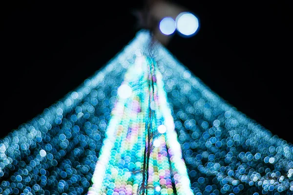 Blurred Background Christmas Bokeh — Stock Photo, Image